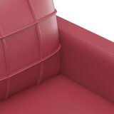  Fotelja crvena boja vina 60 cm od umjetne kože | shoptok.hr