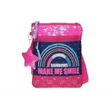 Movom torba na rame Teget GLITTER RAINBOW 30.455.21