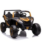 Buggy na akumulator A032 - dvosjed - zlatni | shoptok.hr