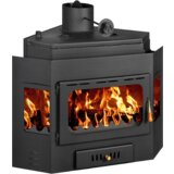 Prity kamin za etažno grijanje AW16,Crni Cijene