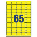 Avery Zweckform Odstranljive rumene etikete 38,1 x 21,2 mm | Shoptok.si