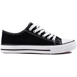 Shelvt Women's classic black sneakers | shoptok.hr