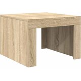  Stolić za kavu boja hrasta 50x50x35 cm konstruirano drvo | shoptok.hr