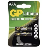 Gp Lithium Battery AAA (FR03) 2 pack
