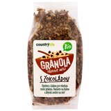 Country Life bio granola - hrskave ovsene pahuljice 14 x 350 g jabuka
