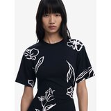 Desigual Obleka črna / bela | Shoptok.si