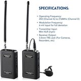 Saramonic VHF wireless mikrofon system | shoptok.hr