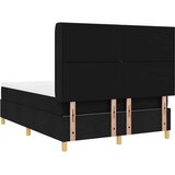 vidaXL Box spring krevet s madracem Crna 140 x 200 cm tkanina | shoptok.hr