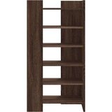 vidaXL Ormarić za cipele hrast smeđi 52x37,5x100 cm konstruirano drvo | shoptok.hr