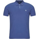 Polo Ralph Lauren Polo majice kratki rokavi POLO AJUSTE DROIT EN COTON BASIC MESH Modra | Shoptok.si