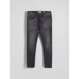 Reserved - Slim traperice isprana izgleda - siva | shoptok.hr