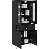  Highboard Crni hrast 69,5 x 34 x 90 cm Konstruirano drvo | shoptok.hr