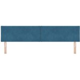 Uzglavlje Tamno plava 200 cm Baršun | shoptok.hr
