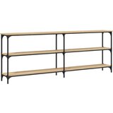 Maison Chic konzolna miza - miza ob steni sonoma hrast 200x29x75 cm inženirski les, (21785944) Cene