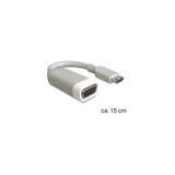 Delock HDMI/VGA adapter [1x HDMI-utikač C Mini <=> 1x VGA-utičnica] bijel, 65471 | Eponuda.ba