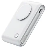 6-v-1 prenosni ventilator za mizo in pas, 2000mAh, 360° dovod White, (5000310102)