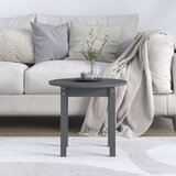  Stolić za kavu sivi Ø 45x40 cm od masivne borovine | shoptok.hr