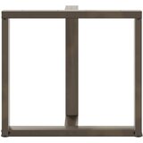 Noge za blagovaonski stol T-oblika 2 kom Crne 80x35x(72-73) cm Čelik | shoptok.hr