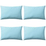 vidaXL Vrtni jastuci 4 kom 60 x 40 cm svjetloplavi Cijene