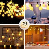  Brilagi - LED solarni dekorativni niz BUBBLE 200xLED/8 funkcija 20m IP65 topla bela | Eponuda.com