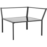  5-dijelna vrtna garnitura od aluminija s jastucima tamnosiva | shoptok.hr