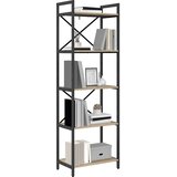 vidaXL Polica Sonoma hrast 56 x 34 x 171 cm Konstruirano drvo | shoptok.hr