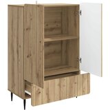  Kreveta Hrast artisan 66 x 34,5 x 97 cm Konstruirano drvo | shoptok.hr