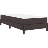  Krevet s opruga kutije Ostalo Tamno smeđa 90 x 190 cm tkanina | shoptok.hr