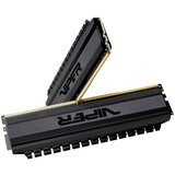 Patriot Memory Viper 4 Blackout Series/DDR4/komplet/16 GB: 2 x 8 GB/DIMM 288-pin/3200 MHz / PC4-25600/unbuffered PVB416G320C6K | Shoptok.si