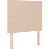 Maison Chic Posteljno vzglavje - Vzglavna omarica 2 kosa kapučino 100x5x78/88 cm umetno usnje, (22077214) Cene