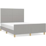  Okvir za krevet bez madraca svjetlosivi 140x200 cm od tkanine | Eponuda.com