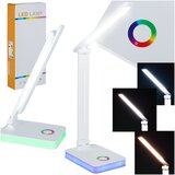  Zložljiva LED namizna svetilka na dotik USB - bela Cene
