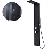 PANEL Sustav za Tuširanje Aluminijski Mat Crni | shoptok.hr