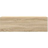  Kupaonski zidni ormarić sonoma hrast 100x25x30 cm izrađeno drvo | shoptok.hr