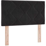  Uzglavlje Crna 80 cm Baršun | shoptok.hr