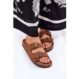 Big Star Suede Women's Slippers With Buckles | Shoptok.si