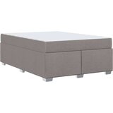  Konstrukcija postelje Taupe 160 x 200 cm blago | Shoptok.si