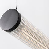 Zuma line 1238 - LED prigušiva luster na sajli COMO LED/64W/230V 2700-6500K crna + daljinski upravljač | Eponuda.com
