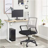 Songmics Dvižno električno podnožje Sit&Stand, belo | Shoptok.si