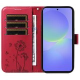 SUNSKY Eleganten ovitek etui za Samsung A36 / A37 / A56, Regrat, Rdeč | Shoptok.si