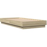  Okvir kreveta s LED svjetlima boja hrasta sonome 75 x 190 cm | Eponuda.com