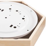  plafonsko svetlo hex natural 2xE27/60W/230V, prečnika 43 cm, od borovine | Eponuda.com