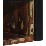vidaXL Nočna omarica Multicolor 40x35x40 cm Masivni les Reclaimed | Shoptok.si