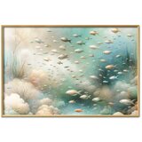  Plakat - Oceanic Beauty 30x21 Zlatni okvir | shoptok.hr