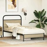 vidaXL Okvir kreveta bez madraca boja hrasta sonome 80 x 200 cm drveni | shoptok.hr
