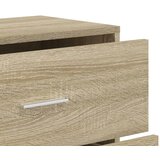  Komoda 3 kom boja hrasta sonome 60x31x84 cm konstruiranog drva | shoptok.hr