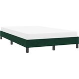  Okvir kreveta bez madraca tamnozeleni 120x210 cm baršun | shoptok.hr