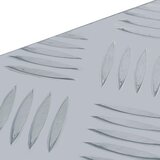 Aluminijska kutija 80 x 30 x 35 cm srebrna | shoptok.hr
