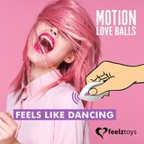 Feelztoys Vibro kroglice Remote Controled Motion Love Balls Twisty (R28190) | Shoptok.si