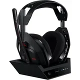 Astro A50 Lightspeed brezžične slušalke z bazno postajo črne barve za PC & igralne konzole